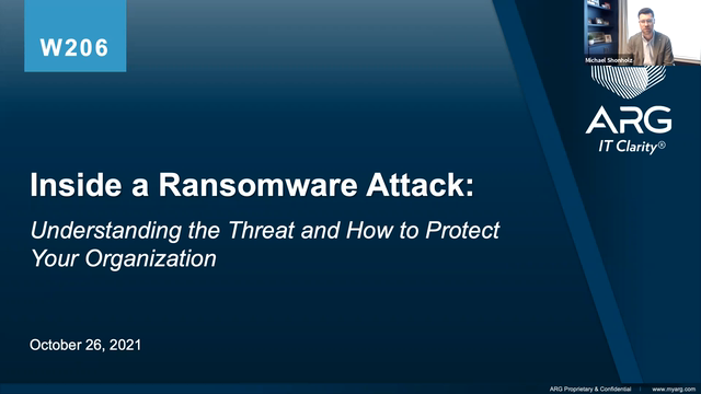 W206: Inside a Ransomware Attack: Understanding the Threat and How to ...