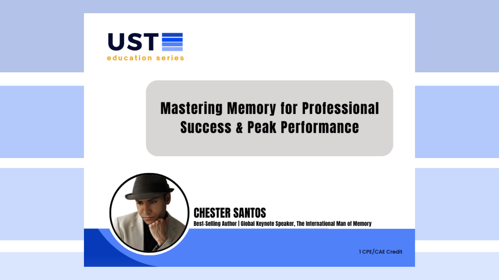 Mastering Memory for Professional Success & Peak Performance – UST ...