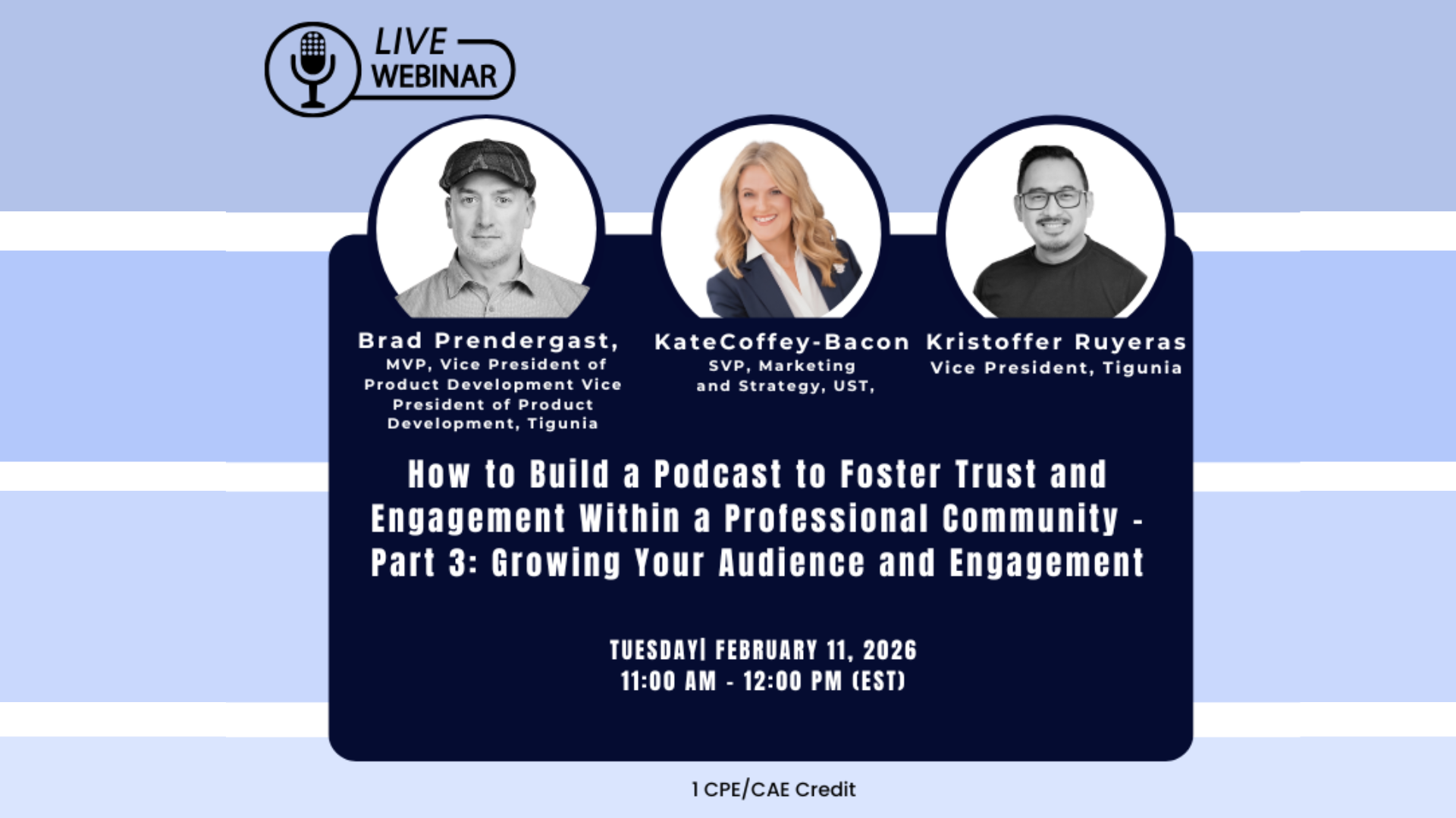 How to Build a Podcast to Foster Trust and Engagement Within a ...