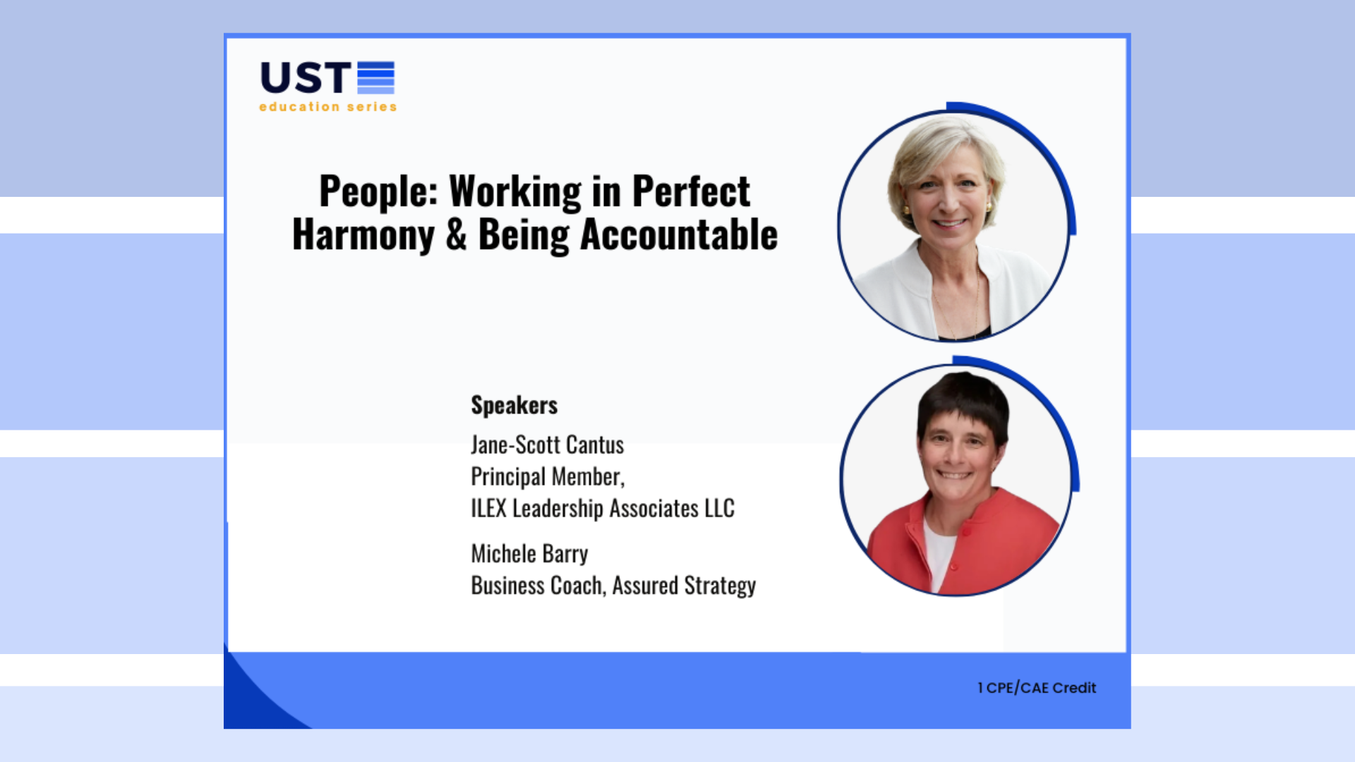 Working Perfectly People: Working in Perfect Harmony & Being Accountable – UST Education ...